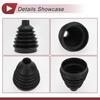 HEROFFIX 1 Set CV Joint Boot Kit for BMW X5 2000-2006 Outer Constant Velocity Joint Boot W/Clamp #31607565316 Black Rubber
