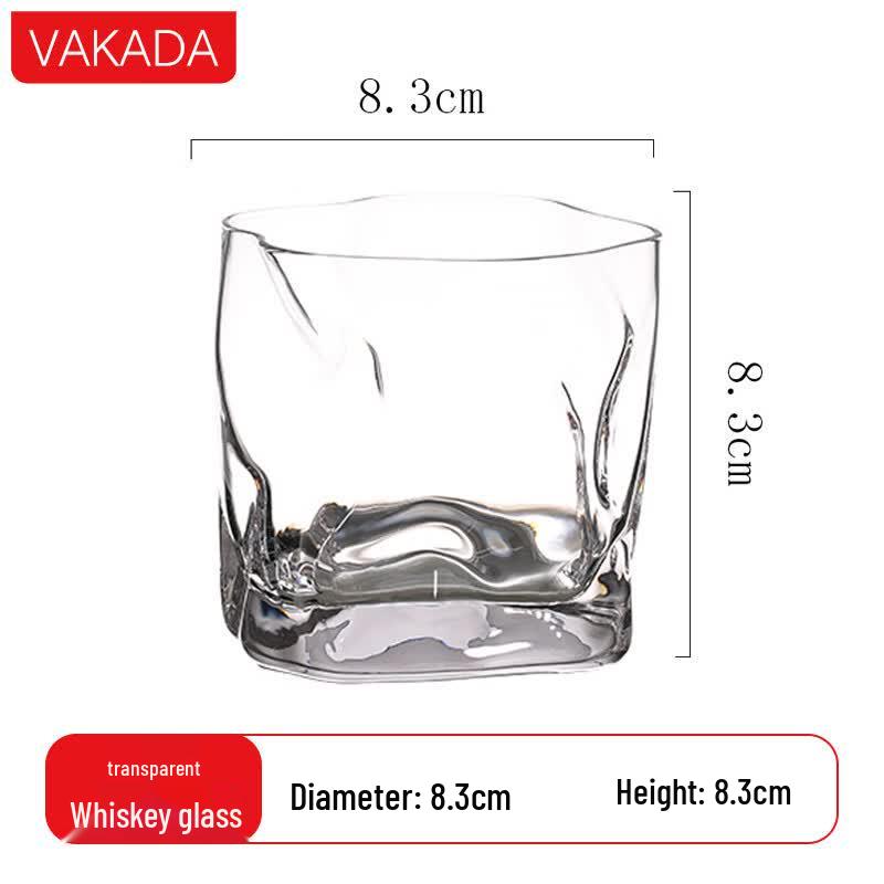 VAKADA High Borosilicate Glass Beverage Cup