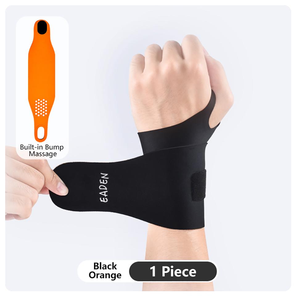 1Pcs Adjustable Thin Compression Wrist Guard Sprain Wrist Brace Tendon Sheath Pain For Men Women Wrist Exercise  Support