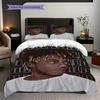 Juice Wrld Digital Art Tribute Threepiece Set 1 Duvet Cover 2 Pillowcase Without Core Bedding Set Soft And Comfortable