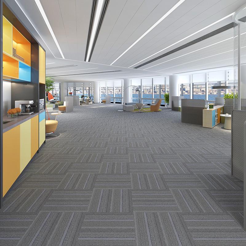 Anti-Slip Wear-Resistant Patchwork Carpet for Offices, Billiards Halls, Hotels, and Commercial Spaces