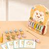 Giocattoli Educativi Precoci per Bambini Viti Montessori Animale Legno Xilofono Strumento Musicale Giocattolo Sensoriale Busy Board Bambino Piccolo Natale