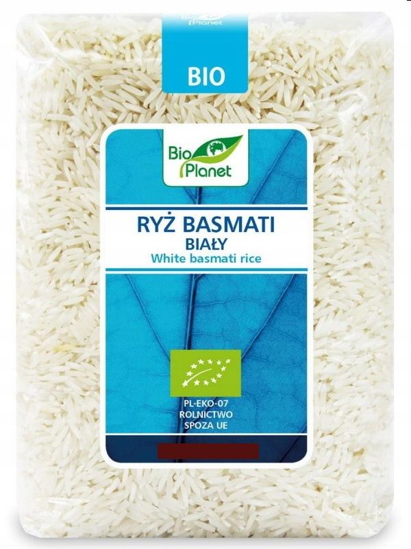 WHITE BASMATI RICE GLUTEN-FREE ORGANIC 1 kg - BIO PLANET