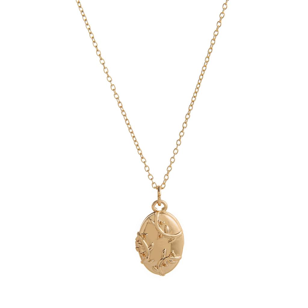 Retro Style Circular Opening and Closing Photo Album Mother's Day Gift Photo Box Oval Square Necklace Pendant for Women