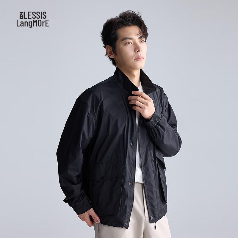 

Lilanz Men s Tech Mesh Casual Windproof Jacket M (165)