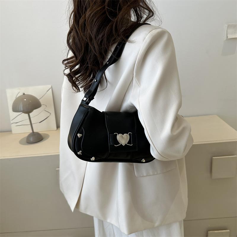 Fashion 2025 Early Autumn New Casual Women's Shoulder Crossbody Armpit Small Square Bag
