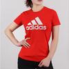 Adidas Foil Graphic Crew Neck Short Sleeve T-Shirt Women Tops Red DW5722