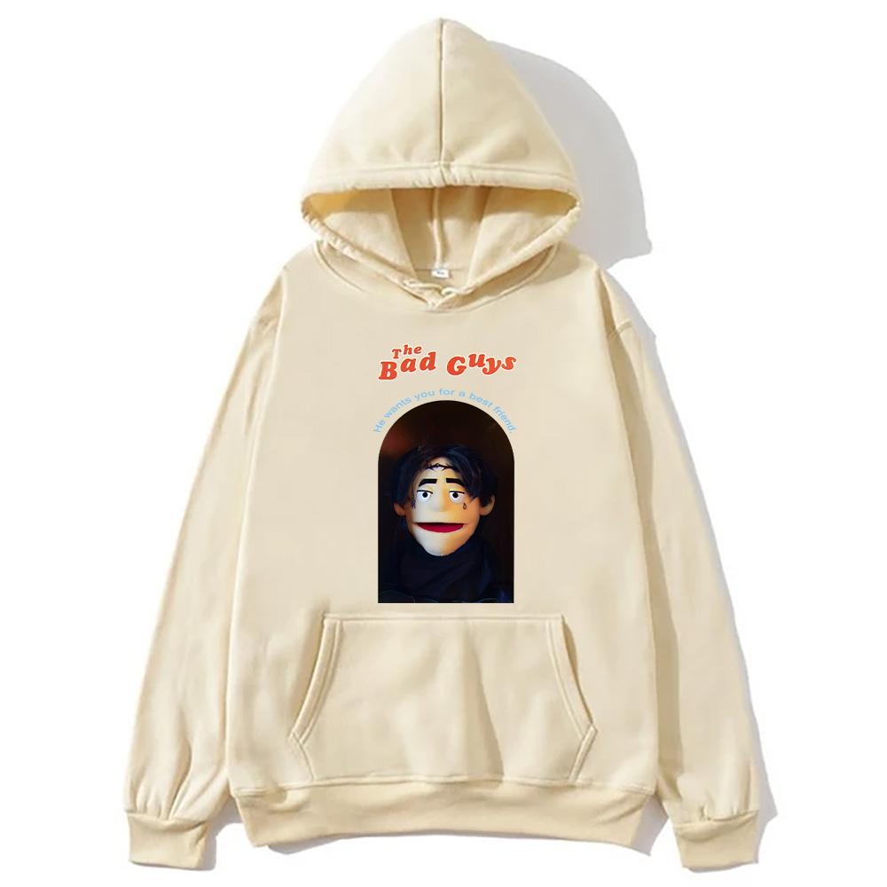 

The Bad Guys He Wants You for A Best Friend Graphic T Shirts Falling In Reverse Funny Creative Tees Unisex Cotton Loose Clothes XXXL