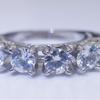Fashion S925 Silver Plated Engagement Rings for Women Creative Simulated Zircon Wedding Band