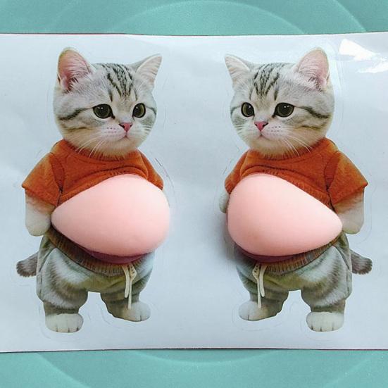 Anti-Collision Sticker Strong Buffering Rubber Bumper Relief Toy for Soft Stress Fat Dog Furniture Corners Cabinets