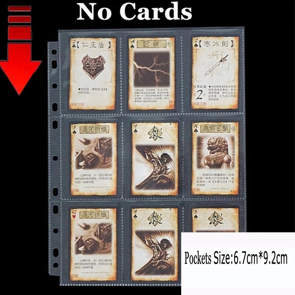 20Pages 1 2 3 4 6 8 9 Pockets Cards Page Po Album Cards Page For Magical Currency Collection Board Game Cards Star Post Card