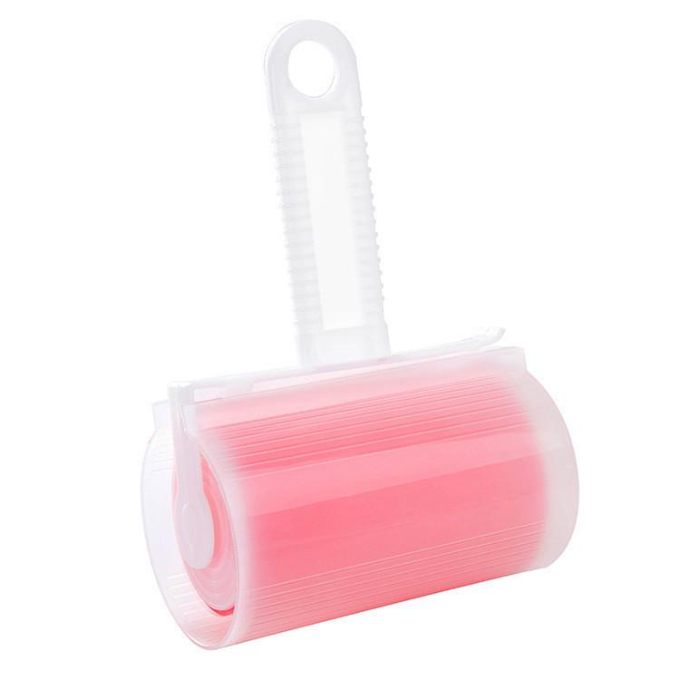 Lint Roller With Cover For Clothes And Upholstery Removal In Home Use