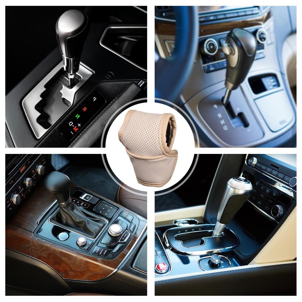 Gerinkoken Gear Shift Knob Cover Car Shift Knob Cover Car Shift Knob Cover Shift