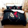 Kratos God of War Bedding Set 3 Piece Duvet Cover Set Classic Game Bed Linen for Teens Bedroom Decor