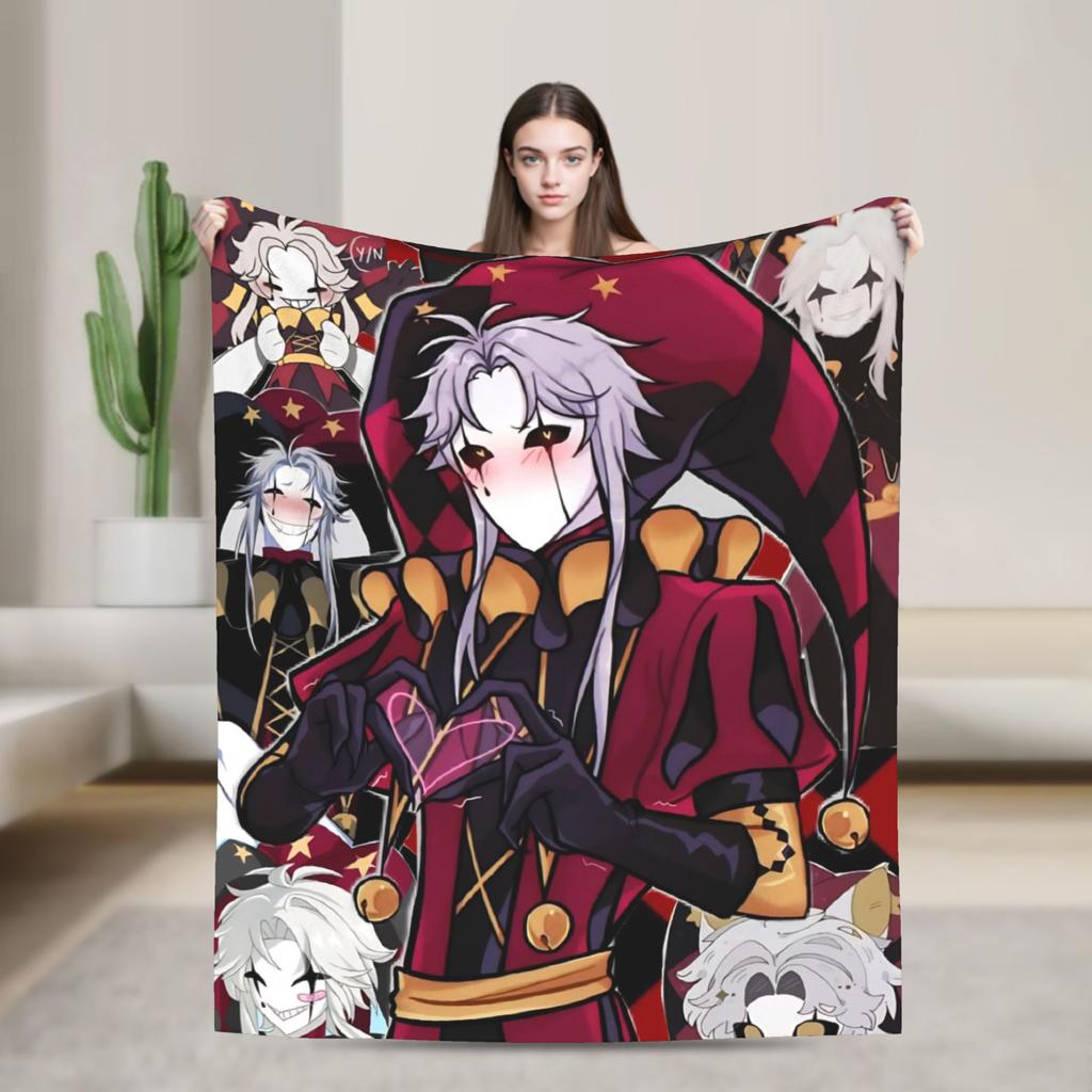 Super Soft The Freak Circus Throw Fashion Blanket Premium Fleece Flannel Lightweight Bed Fashion Blanket Cozy Plush Fashion Blankets All Se