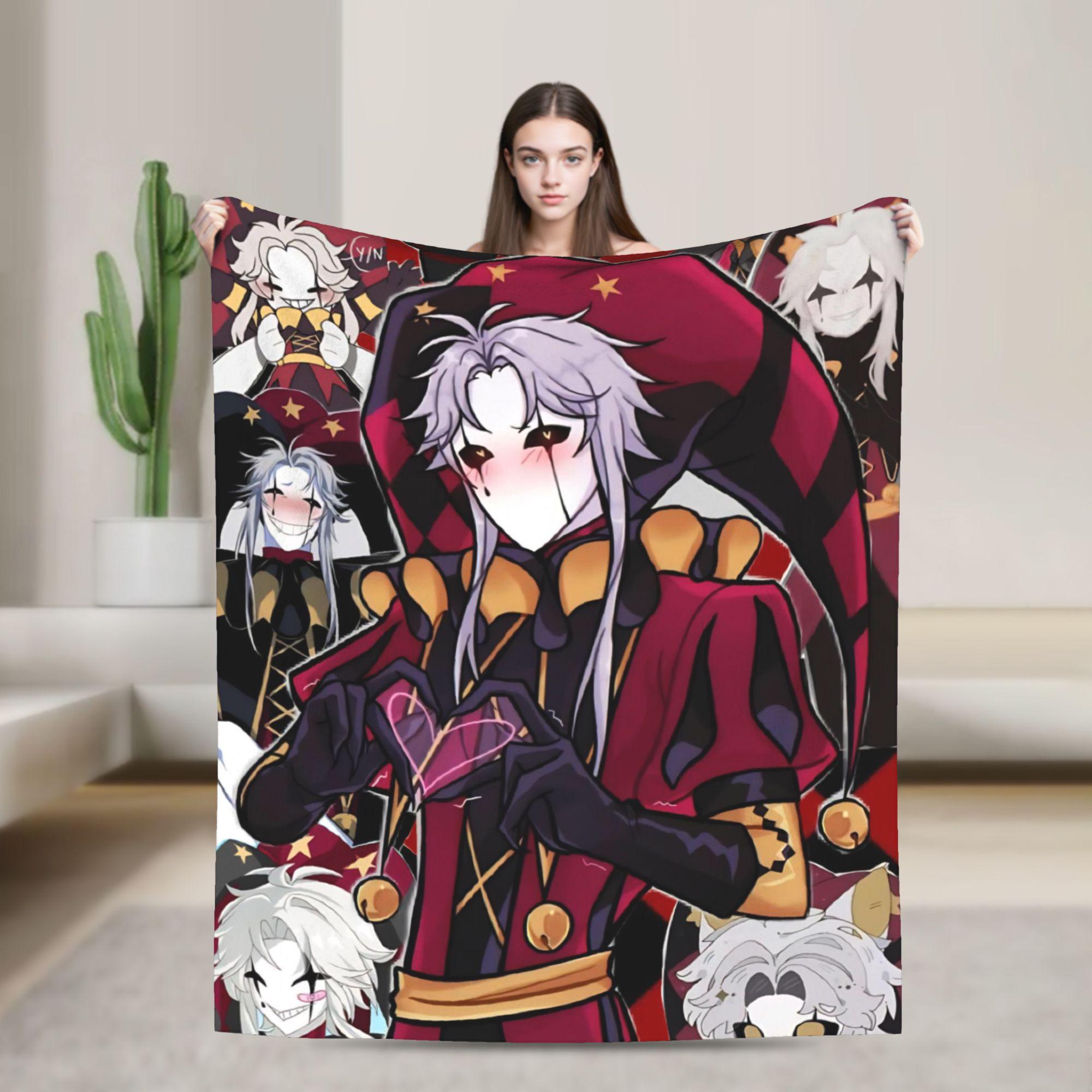 

Super Soft The Freak Circus Throw Blanket Premium Fleece Flannel Lightweight Bed Blanket Cozy Plush Bedspread All Season Use 100x150cm
