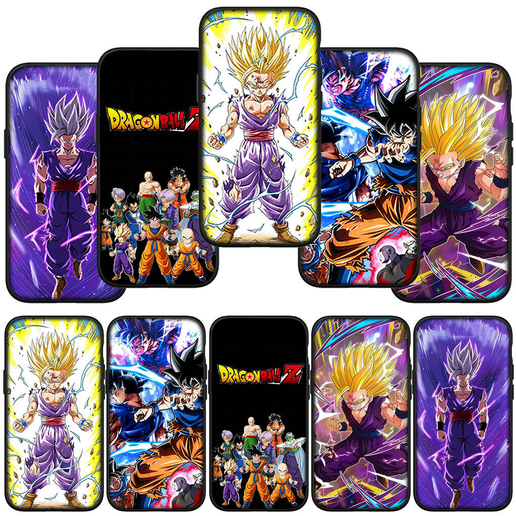 Phone Case for iPhone 17 15 16 Plus Xiaomi Poco X7 X6 F8 F7 C85 C75 C71 Redmi Note 14 12 11 13 Pro Max A4 14C 13C Dragon Son Gohan Gokus Ball Z Cover