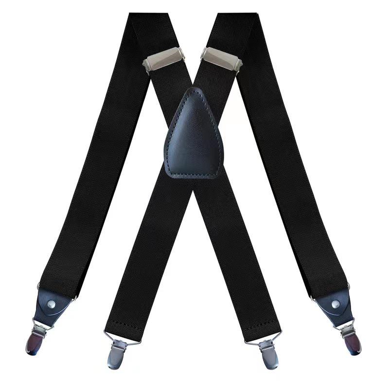 

3.5CM Wide Men s X-Shape Elastic Dress Suspenders