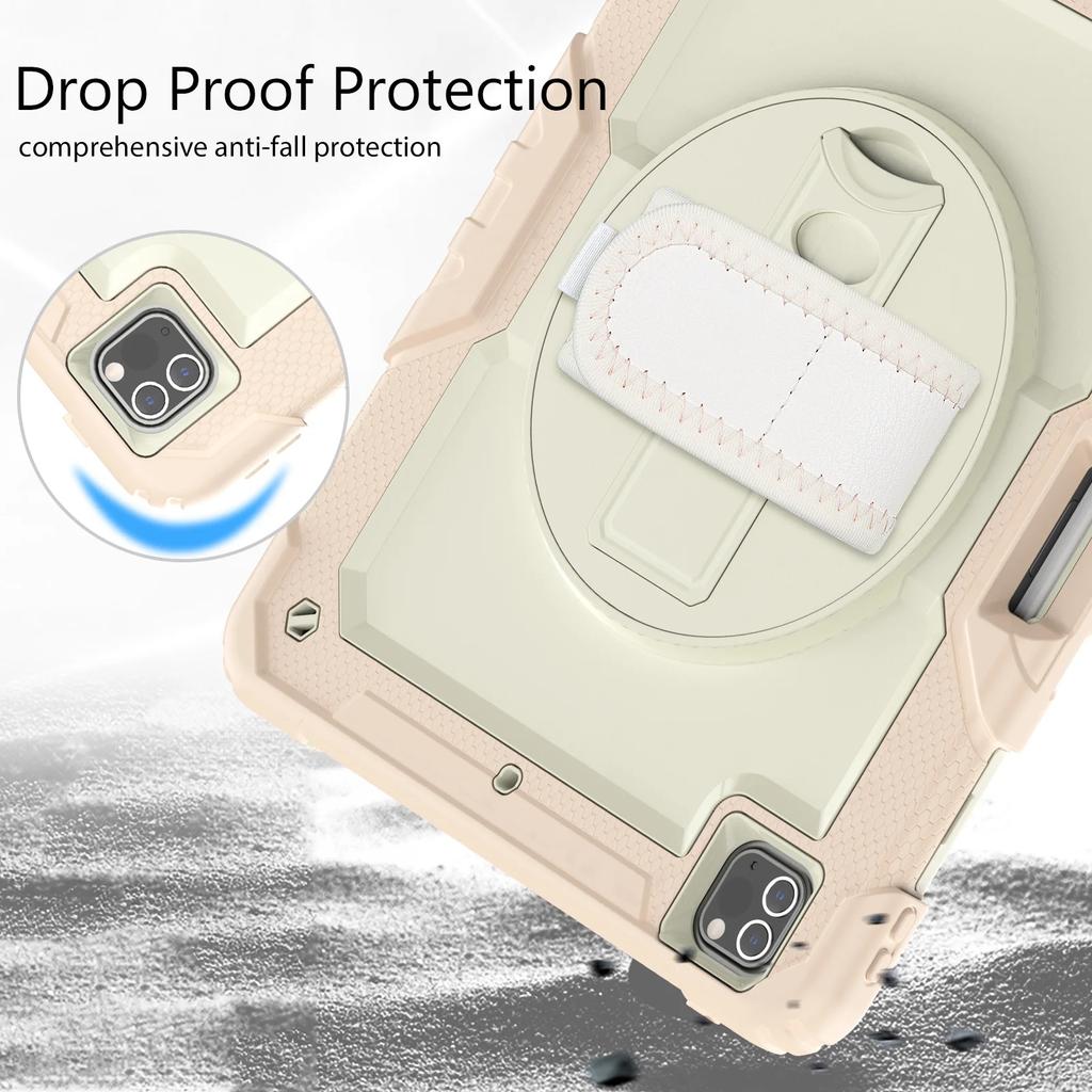 Rotation Stand Case For iPad 2026 2025 A16 13 11 10.9 12.9 inch Pro Mini Air Case 3 4 5 6 7 8 9 10th 11th Generation Cover