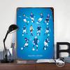 Squadra Azzurra // Echte Legenden Tinplate Poster Customized Wall Art Vintage Metal Signs Retro Tin Plaque for Home Decor Items