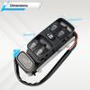 Power Control Window Switch Lifter Button For Mercedes C CLASS W203 C180 C200 C220 A2038200110 2038210679 A2038210679 2038200110