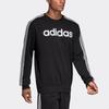 Adidas E 3S Crew Fl Fleece-Lined Sweatshirt Men Tops Black DQ3084