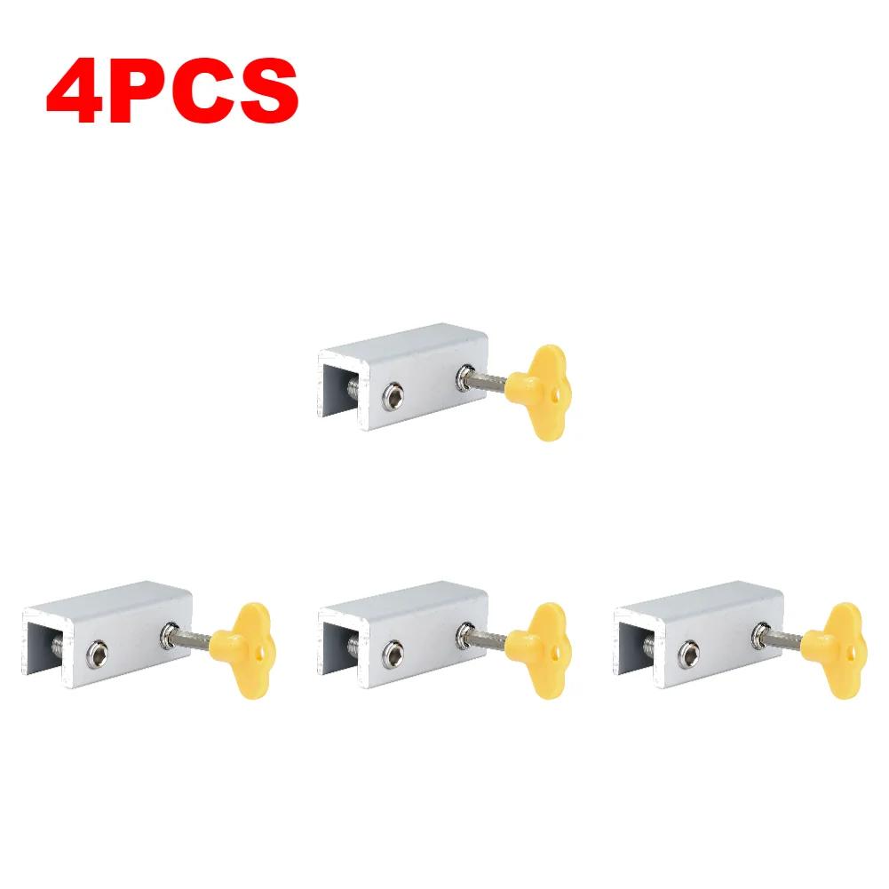 1-10Pcs Window Lock Security Lock Limit Sliding Door Windows Restrictor Child Safety Anti-theft Door Stopper Home Improvement