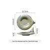 3D Swan Dessert Bowl - Ceramic Tableware for Afternoon Tea & Featured Cuisine