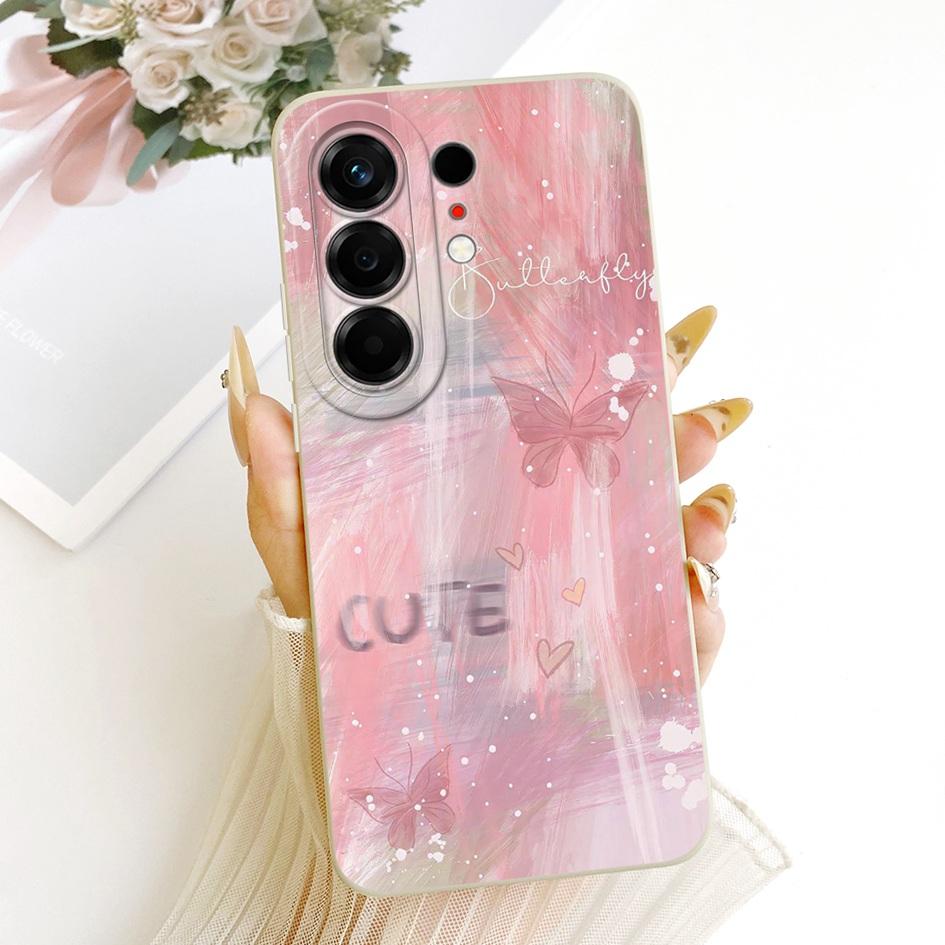Für Tecno Camon 50 4G CN5 Hülle Camon 50 Pro 4G CN5c Abdeckung Niedliche Cartoon Weiche Silikonhülle Für Tecno Camon 50 Pro 5G CN7c Stoßfänger