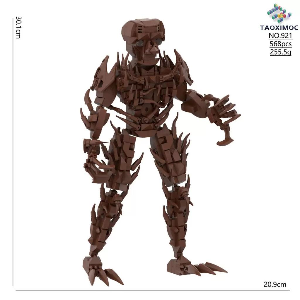 Hot TV Carnivorous Plant Giant Devil Demogorgons Buliding Blocks Horror Movie Boss Vecna Bricks Model Toy Birthday Gift For Kid