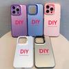 Нишевая простая DIY чехол-буква для мобильного телефона iPhone11promax противоскользящий матовый защитный чехол Apple 11pro