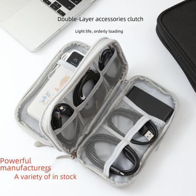 Digital Storage Bag for Cables, Chargers, USBs, Headphones, and Hard Drives