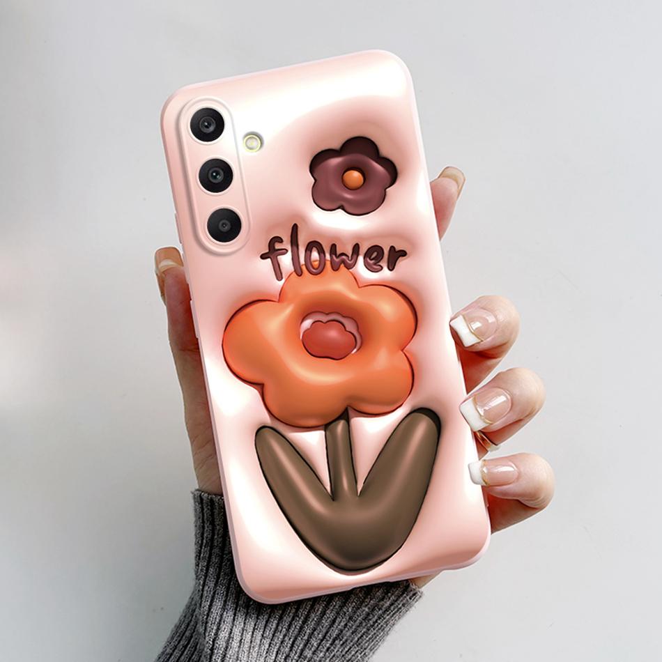 For Samsung Galaxy A25 2023 Case SM-A256B Cover Astronaut Soft Silicone Funda For Samsung A55 A35 A25 5G A 25 Protector Bumper