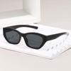 2026 Retro Spicy Cat Eye Black Frame Slimming Sunglasses for Men & Women – High-End UV Protection
