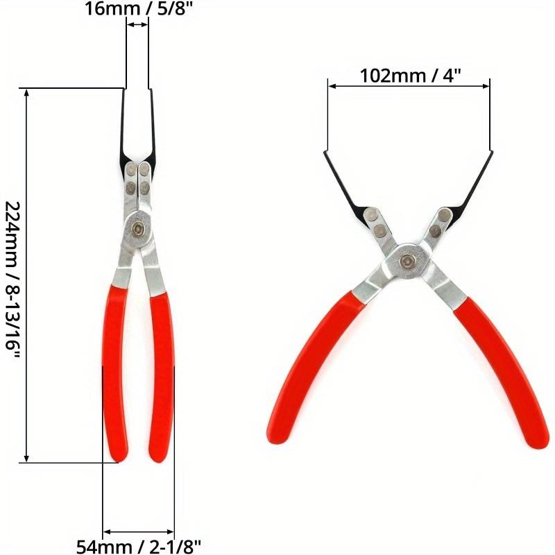 Clește pentru extragerea releelor, lungime de 9-1/16", deschidere maximă de 3-3/4", instrument de îndepărtare a releelor și siguranțelor metalice auto