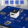 360° Rotation Automatic Card Dealing Machine 4000mAh Rechargeable Electric Poker Card Dispenser Playing Cards Dealer for Party