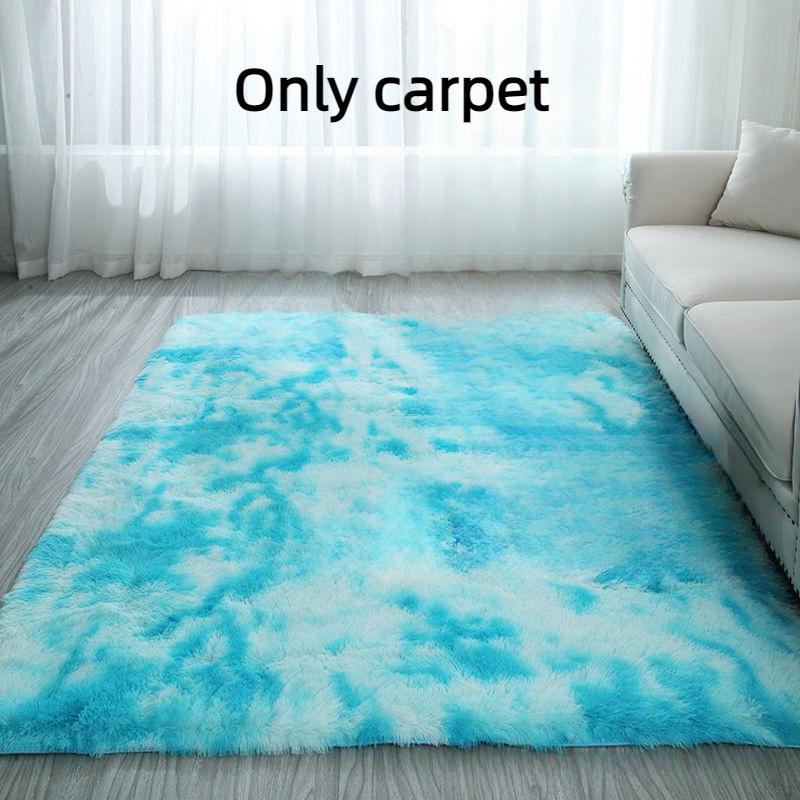 Stain-resistant Polyester Fiber Carpet For Girls' Bedroom And Living Room Decor