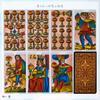 Universal Tarot of Marseille Tarot 78 Marseille Tarot with Japanese Authentic I.I.J. Cards, Cards, Edition, Reading, Instructions,