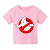 Summer Boys/Girls 4-14t Cartoon Funny Ghostbusters Game Print Short Sleeve Children T-Shirt