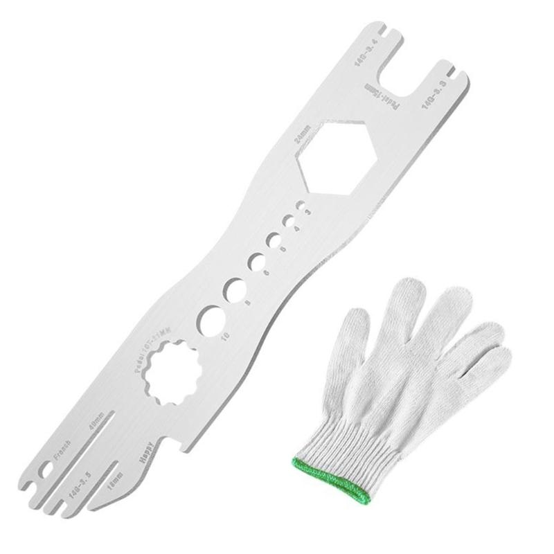 Bicycles Multitool for Maintenance and Repairs, Stainless Steels Multifunctional Bikes Wrench Bicycles Maintenance Tool