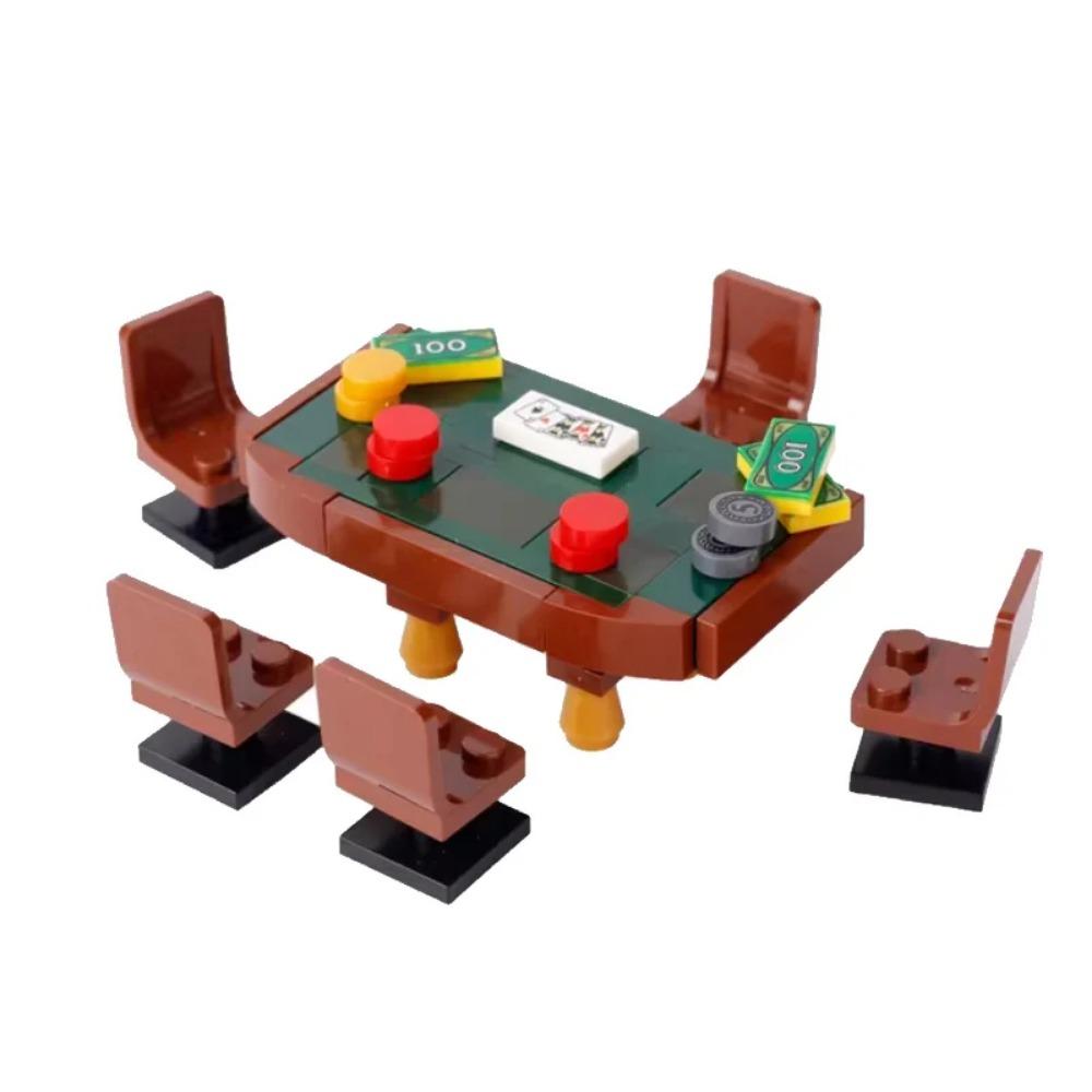 MOC City Scene Building Block Furniture TV Refrigerator Washing Machine Game Console Bed Sofa Vacuum Cleaner Mini Toy Brick K028
