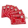 Tree Decoration Pendants Red Decoration Gift Bag Alphabetic Envelope Red Envelope Embroidery Card
