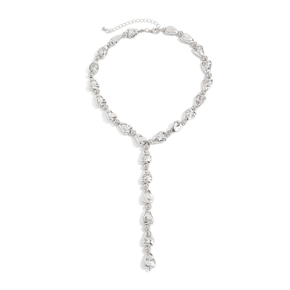 Adjustable Irregular Necklace Vintage Y-shaped Necklace Choker Necklace Daily Jewelry Accessories