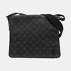 [Pre-Owned] District Mm Monogram Canvas Leather Commuter Briefcase Laptop Bag - Very Good #OMBN2A
