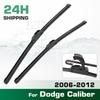 For Dodge Caliber 2006-2012 2007 2008 2009 2010 2011 Wiper Front Wiper Blades Windshield Windscreen Window Brush 24"+17