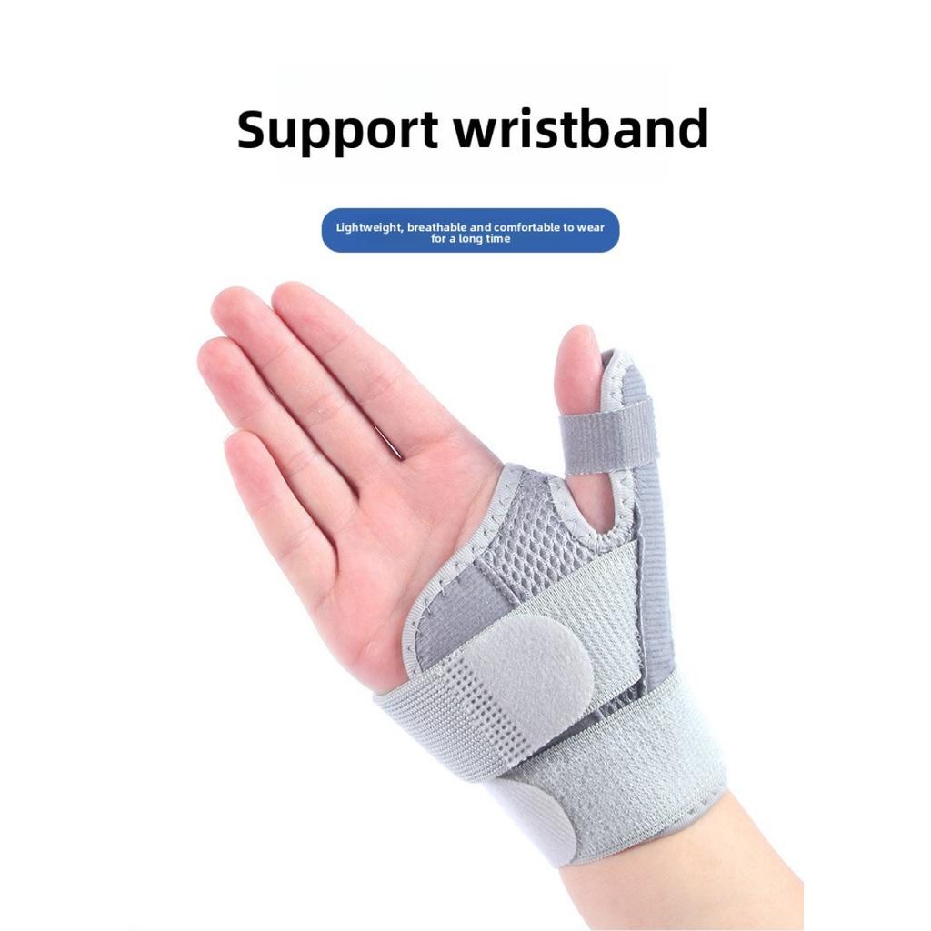 2/1pc Adjustable Thumb & Wrist Support Braces -Breathable, Straps for Fit, Ergonomic Design for Sports -  Daily Wrist Support | Functional Wristwear