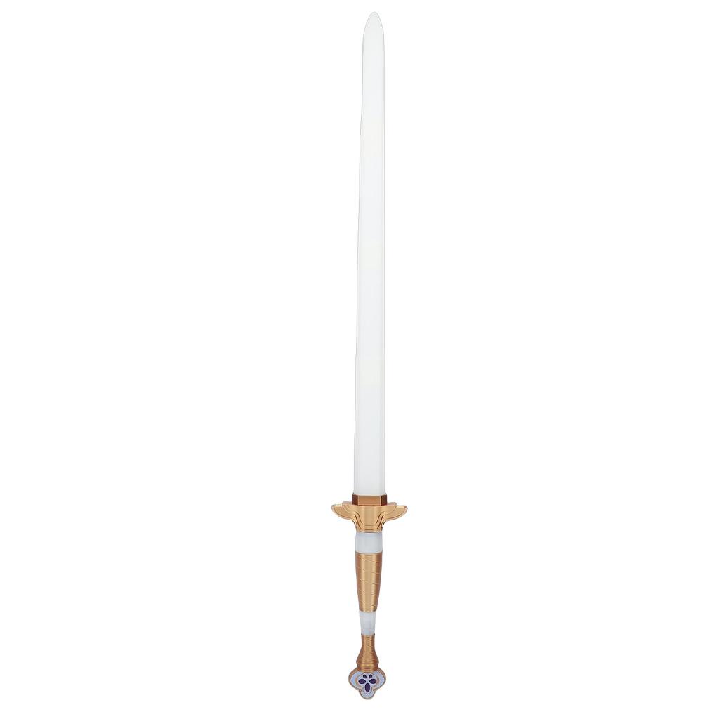 3D Printed Cosplay Costume Sword Retractable Anime Sword Toy Prop with Rune for Movie Collectors Collectible Fan Gift