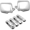 Chrome Full Mirror & Door Handle Covers For Ford Explorer 2006-2010 / Explorer Sport Trac 2007-2010 / Mercury Mountaineer 06-10