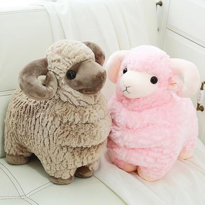 Ultra Soft Realistic Sheep Plush Toy 25/38/42cm Cute Stuffed Animal Doll Comforting Gift for Kids Babies