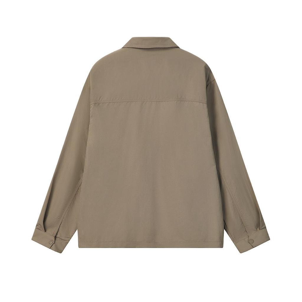 Men's FILA ORIGINALE Shirts Men's Mountain Moon Brown Lapel Moderate
